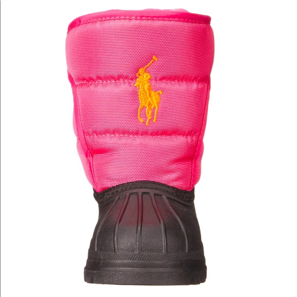 NWT Polo Ralph Lauren Girls Snow Boots • Size 1 - Picture 6 of 16